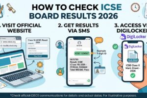 How to Check ICSE Board Results 2026 Check ICSE Board Results