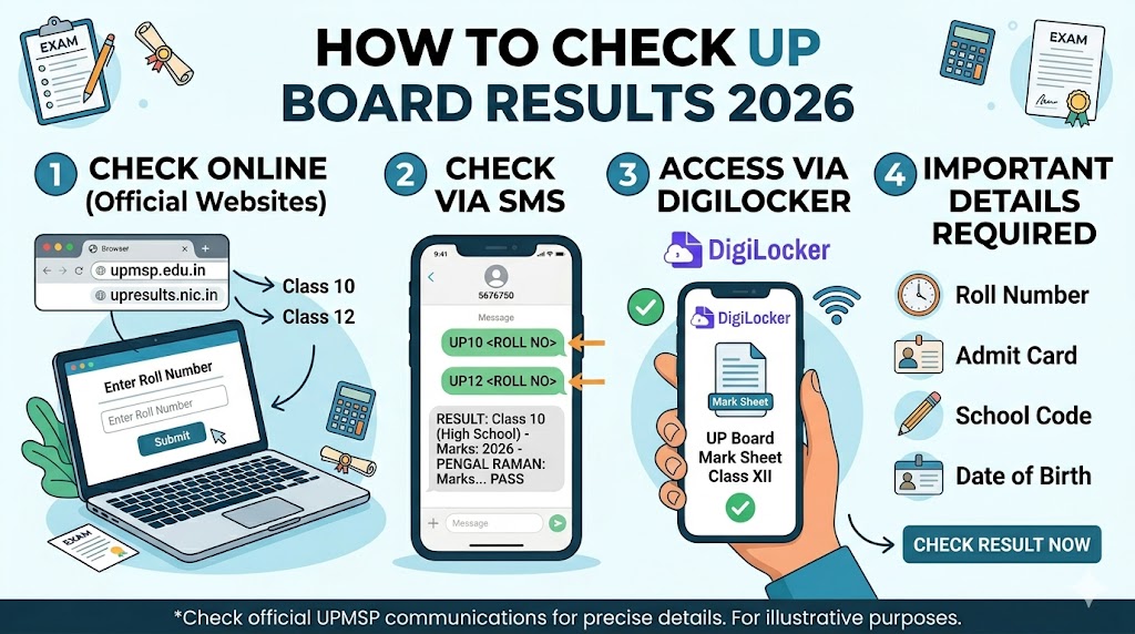 How to Check UP Board Results 2026