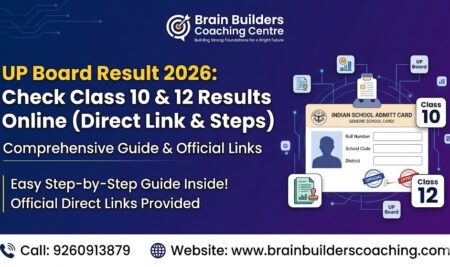 UP Board Result 2026: Check Class 10 & 12 Results Online (Direct Link & Steps)
